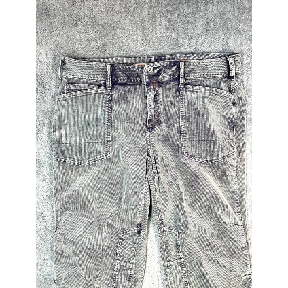 Anthropologie Pilcro The Wanderer Relaxed Leg Corduroy 32 gray purple - Picture 11 of 14